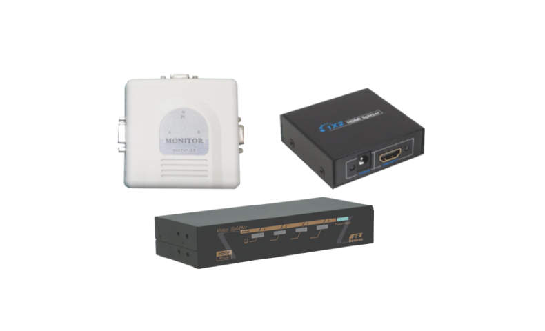 螢幕分配器VGA/DVI/HDMI Splitter圖片
